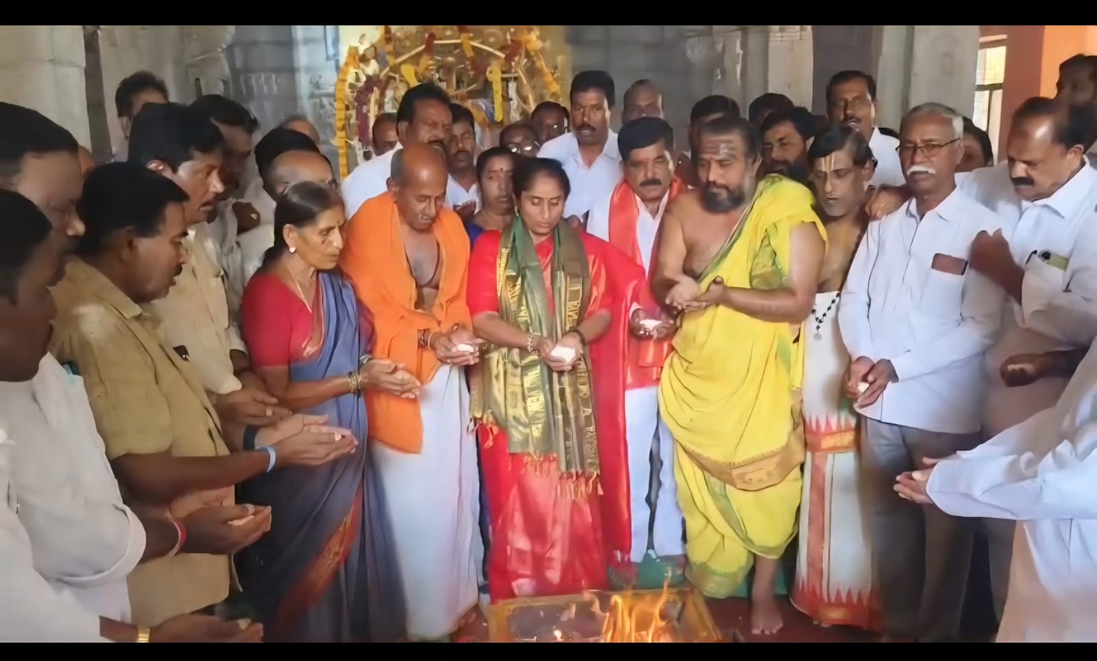 రామభద్రస్వామి ఆలయంలో ఘనంగా వరుణ యాగం