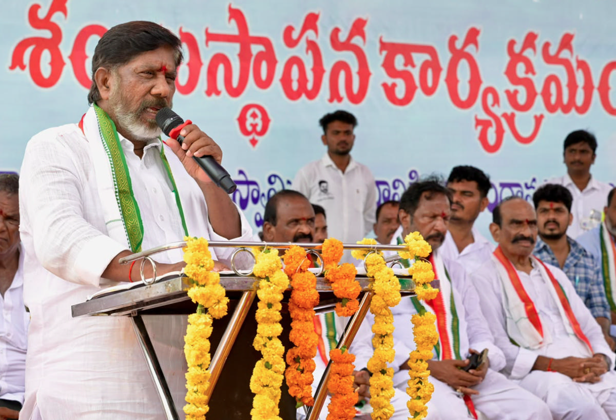 ప్రతి నీటి చుక్కను పొదుపుగా వినియోగించాలని ఉప ముఖ్యమంత్రి భట్టి విక్రమార్క పిలుపు