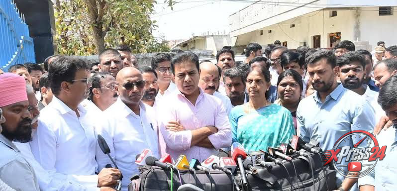 కాంగ్రెస్ ప్రభుత్వ నిర్లక్ష్యంతోనే రాష్ట్రంలో కరువు పరిస్థితులు: కేటీఆర్