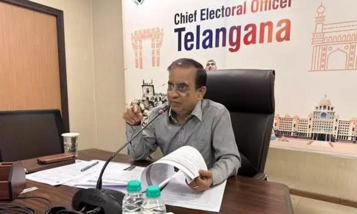 రాష్ట్ర ప్రధాన ఎన్నికల అధికారిని కలవనున్న బీఆర్ఎస్ ప్రతినిధి బృందం