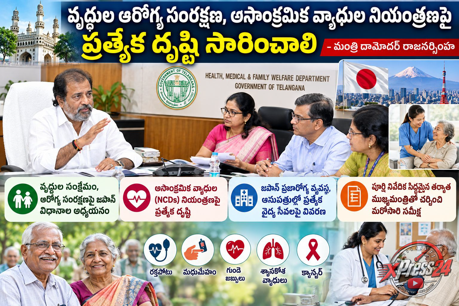 వృద్ధుల ఆరోగ్య సంరక్షణ
