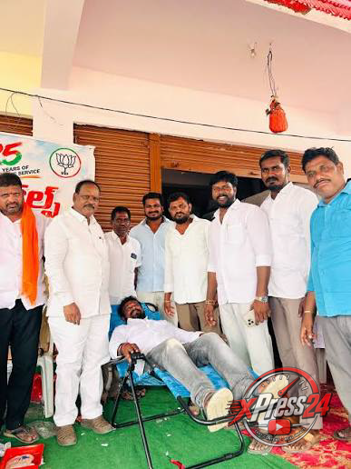 నల్గొండలో ‘సేవా సంకల్ప్ అభియాన్’లో రామచందర్రావు
