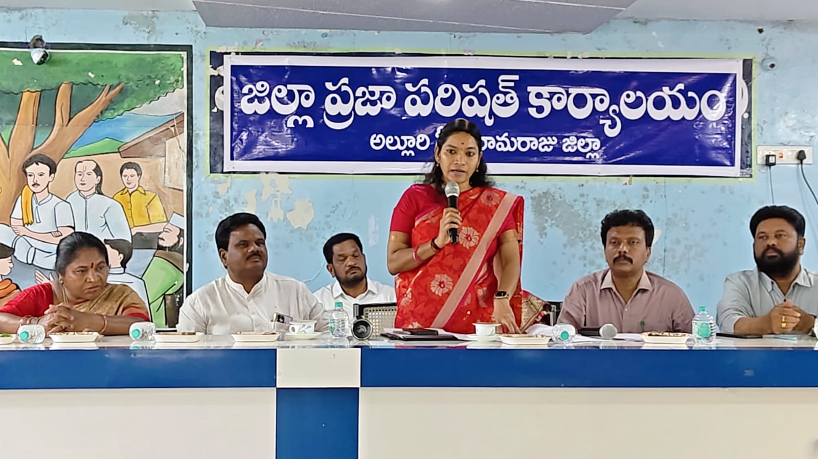 అల్లూరి సీతారామరాజు జిల్లా ప్రజా పరిషత్‌ కార్యకలాపాలు ప్రారంభం
