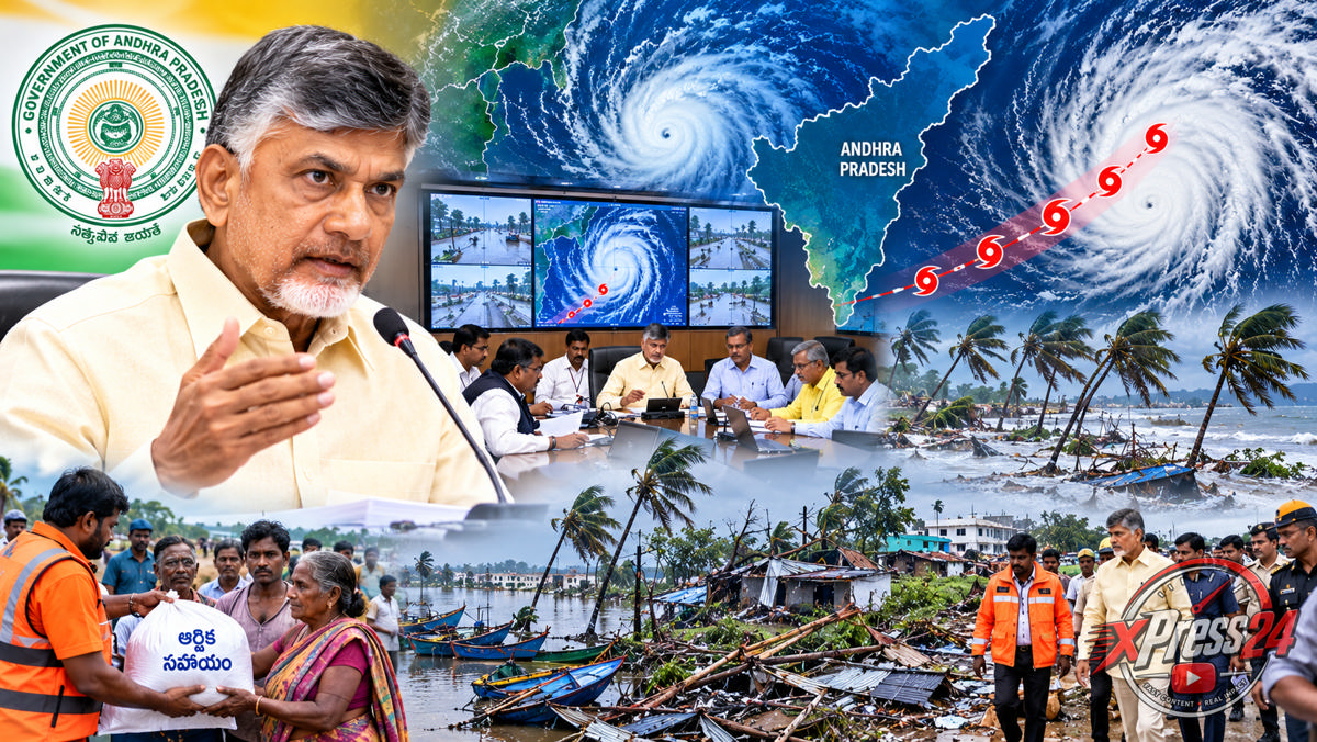 తుపాను నష్టంపై కేంద్రానికి ప్రాథమిక నివేదిక