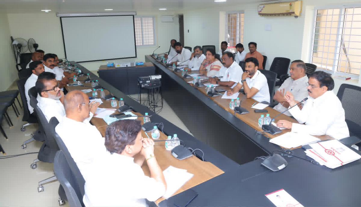 స్థానిక సంస్థల ఎన్నికల సమన్వయ కమిటీల సమీక్ష సమావేశం