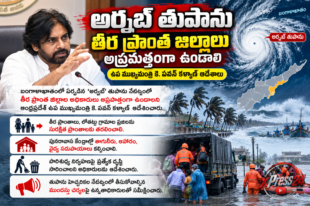 ఉప ముఖ్యమంత్రి పవన్ కళ్యాణ్ సమీక్ష
